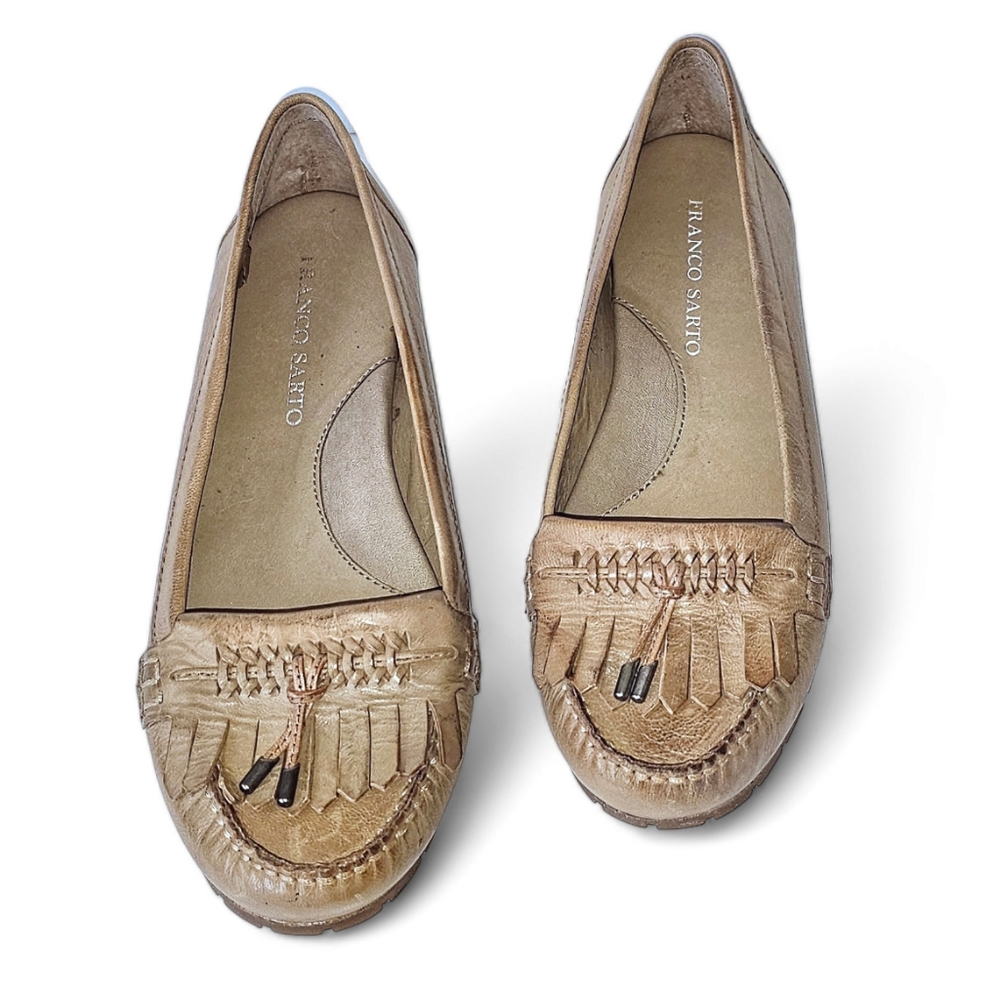 NWOB Franco Sarto Clinic Leather Moccasins